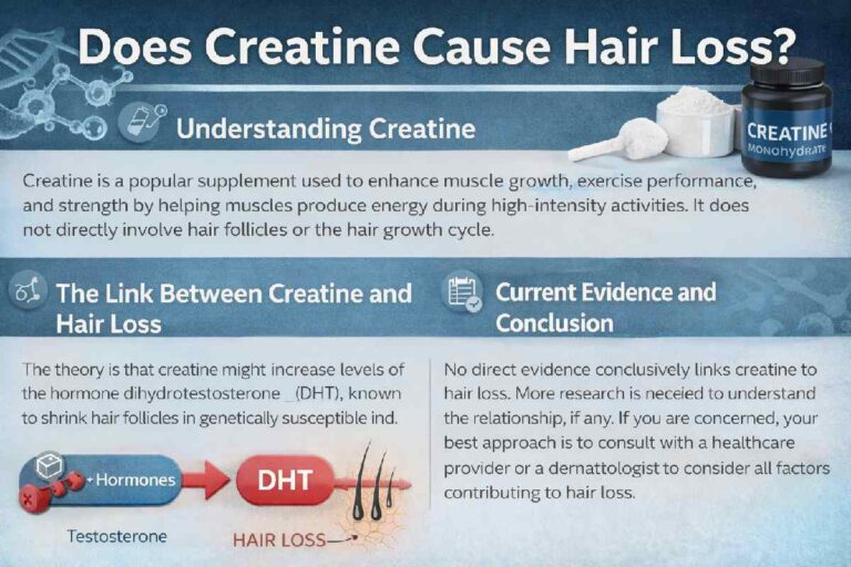 Does Creatine Cause Hair Loss? A Theoretical and Scientific Explanation