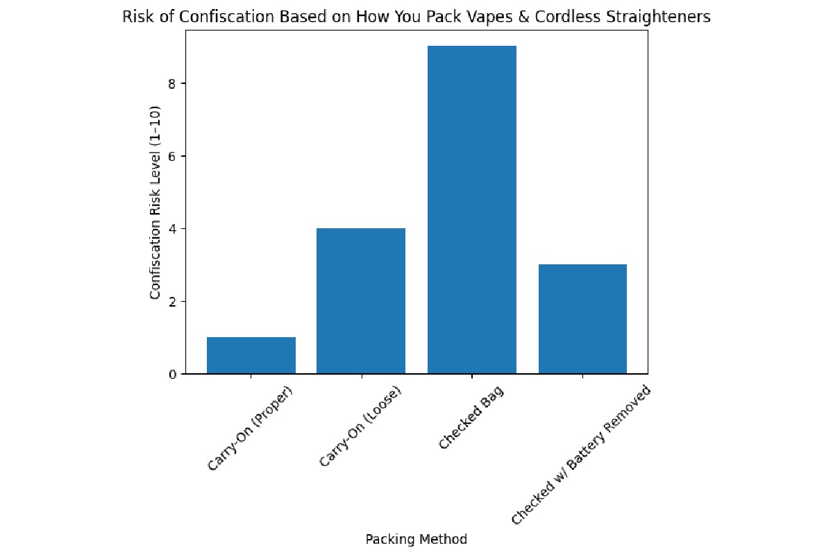 TSA Bans Hair Straighteners and Vapes? Rules Explained