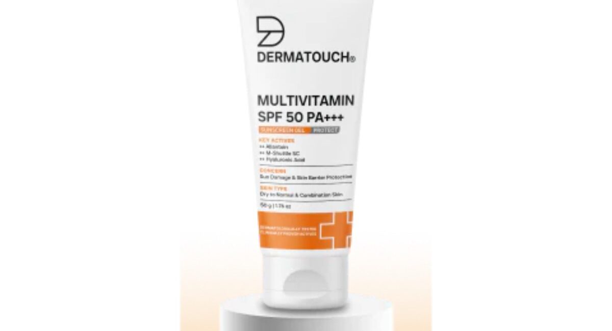 Dermatouch Multivitamin SPF 50 PA+++ Sunscreen Gel Review (India)